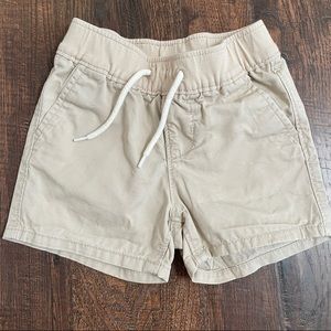 Baby Gap khaki Cotton Shorts Sz 6-12 M